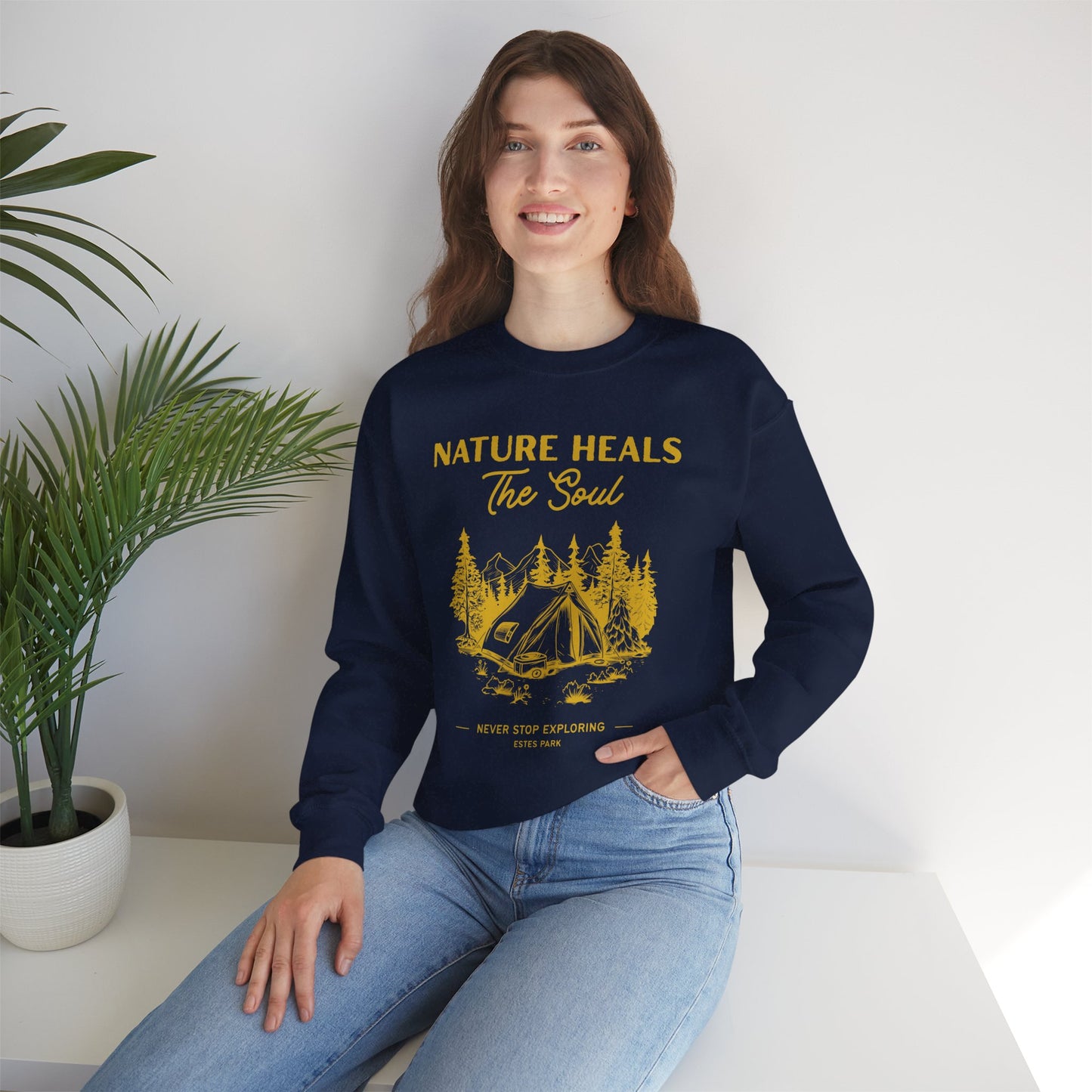 Nature Heals Crewneck Sweatshirt