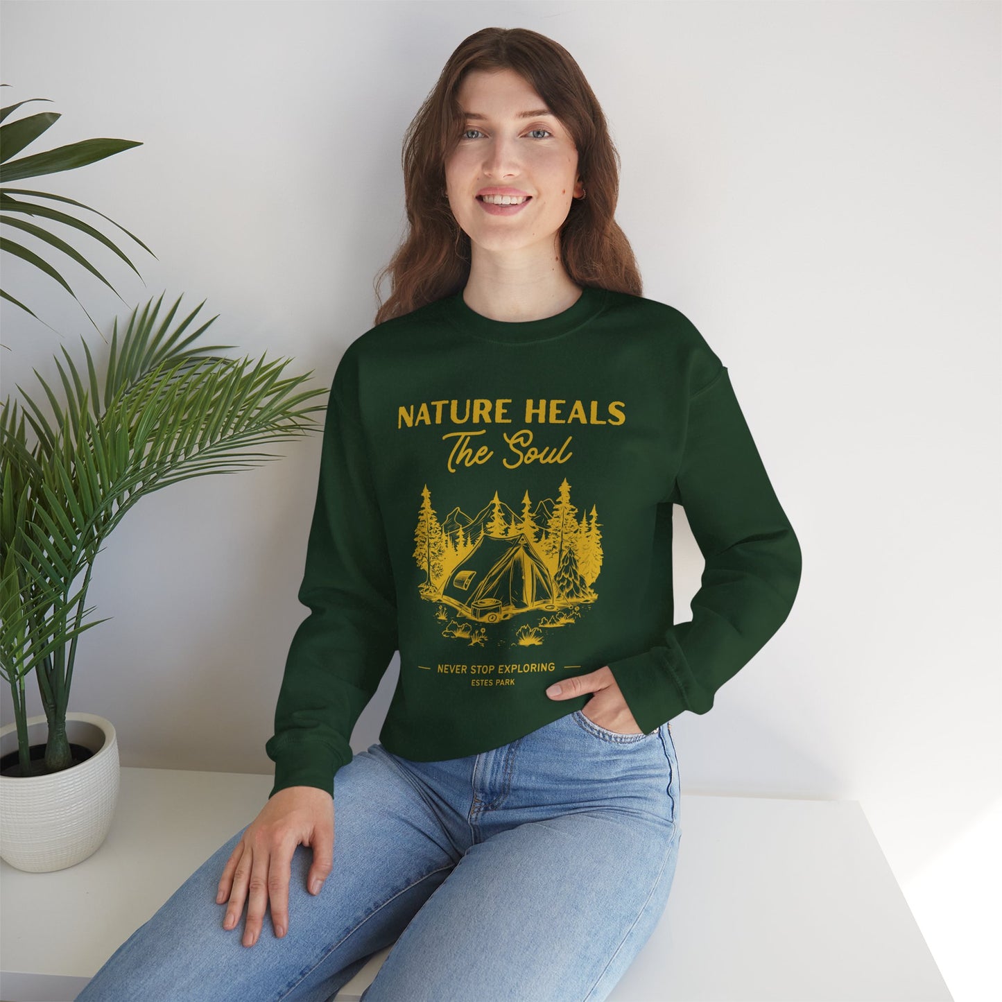 Nature Heals Crewneck Sweatshirt
